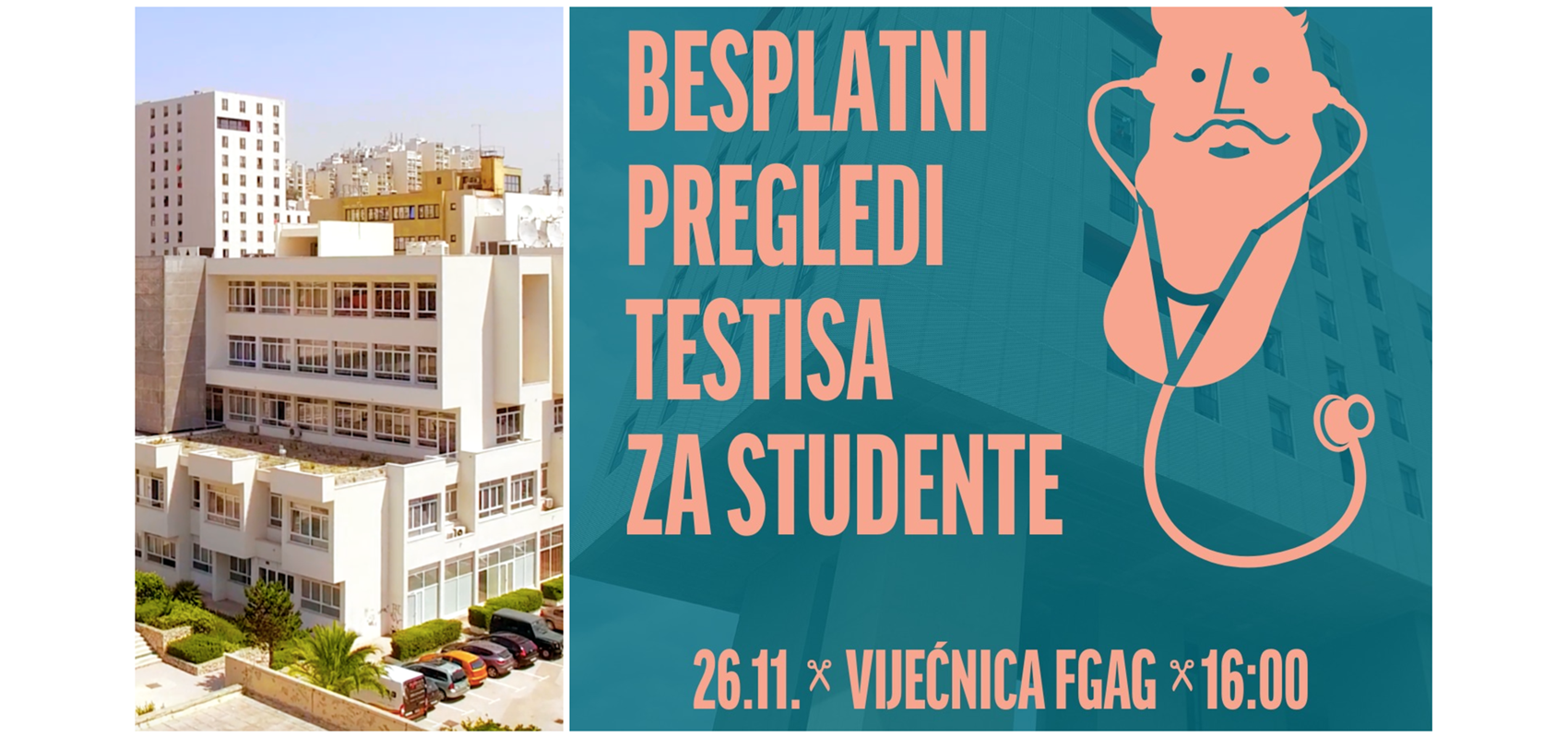 U sklopu Bradate aukcije održava se besplatni ultrazvučni pregledi testisa na FGAG-u